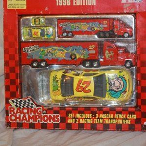 SET PLUS 1:24 STEVE GRISSOM #29 CARTOON NETWORK / FLINTSTONES 1996 - NEW